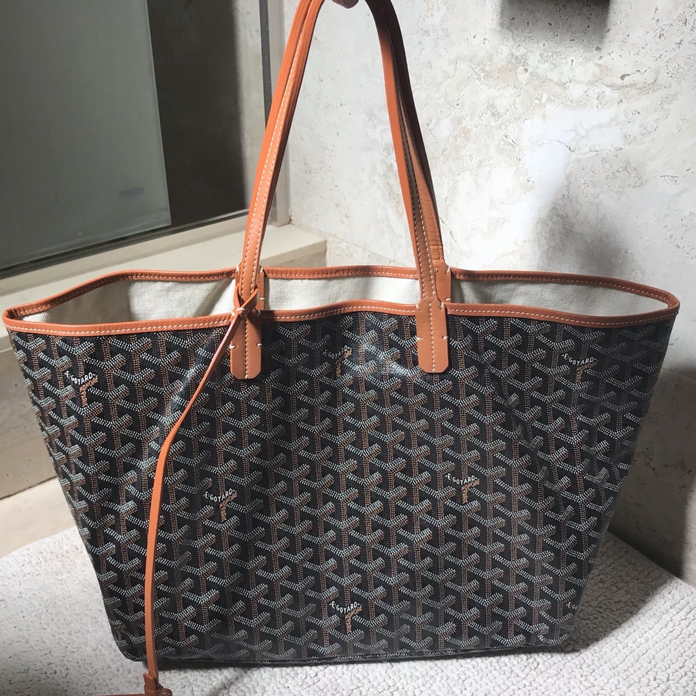 Goyard St Louis PM tote/attachable pouch